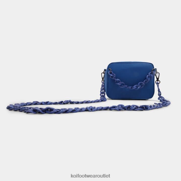 Women KOI footwear Blue Blue Chain Reaction Crossbody Bag TDVL172