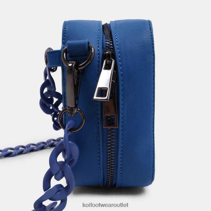 Women KOI footwear Blue Blue Chain Reaction Crossbody Bag TDVL172