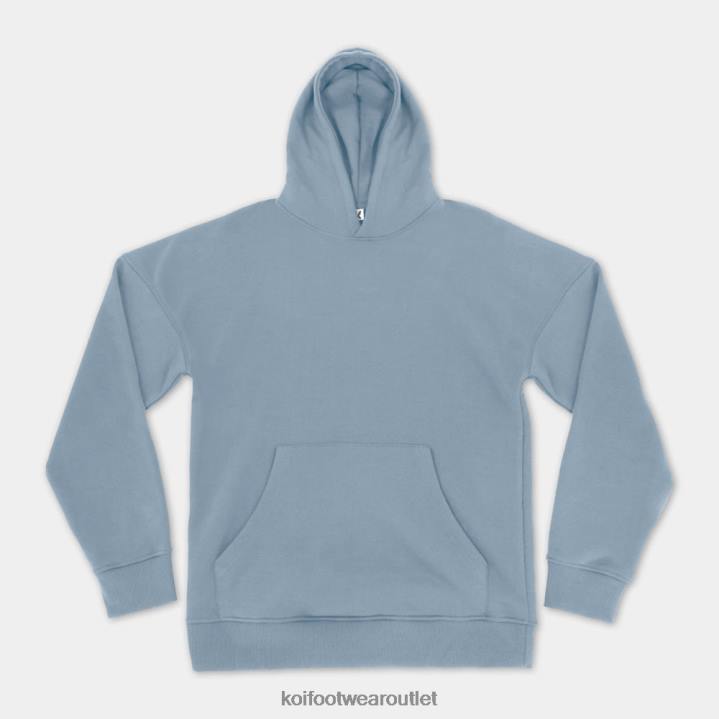 Women KOI footwear Blue Whale Berry Oversized Hoodie TDVL165