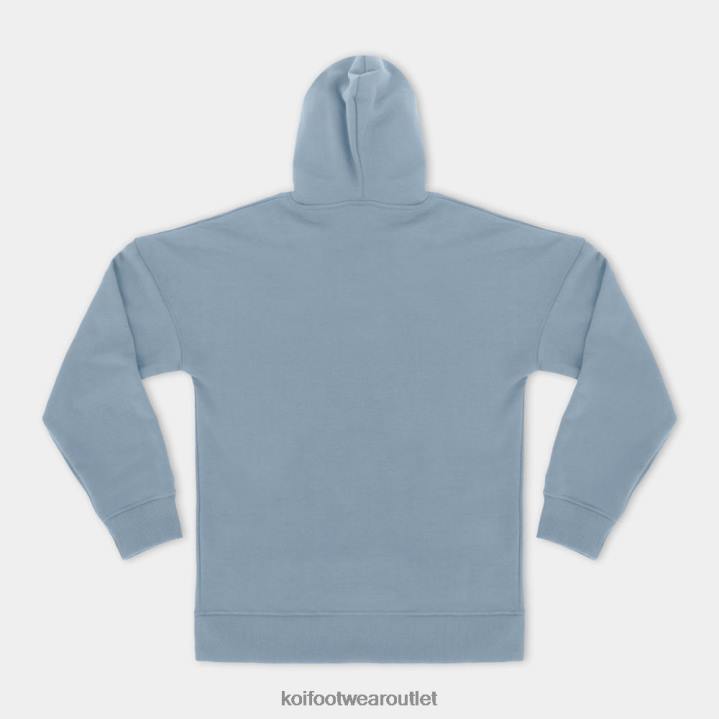 Women KOI footwear Blue Whale Berry Oversized Hoodie TDVL165