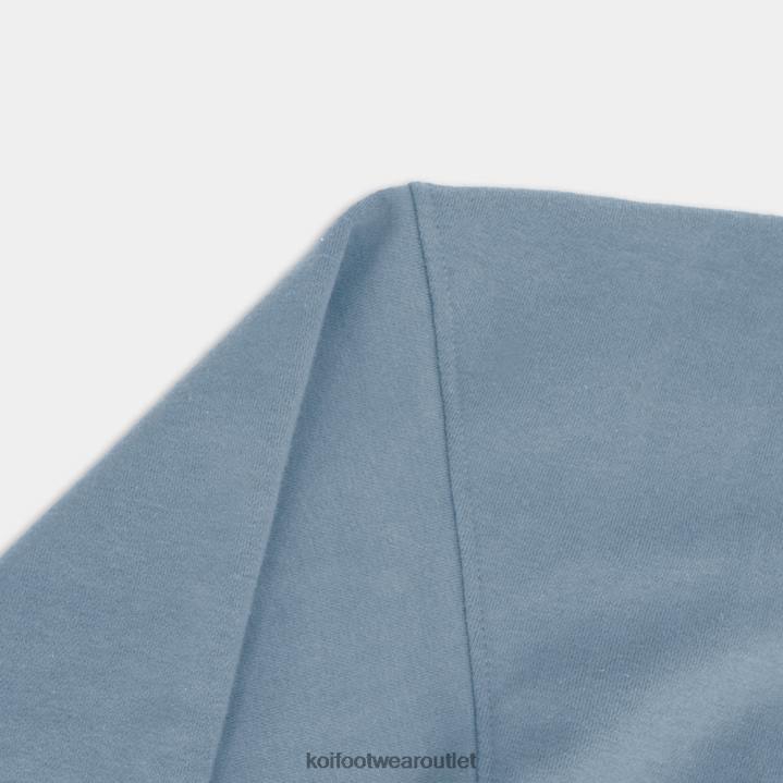 Women KOI footwear Blue Whale Berry Oversized Hoodie TDVL165