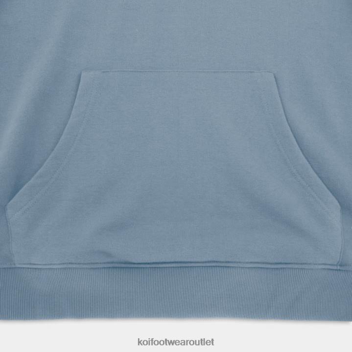 Women KOI footwear Blue Whale Berry Oversized Hoodie TDVL165