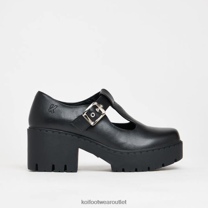 Women KOI footwear Black Kazuki Switch Mary Janes TDVL9