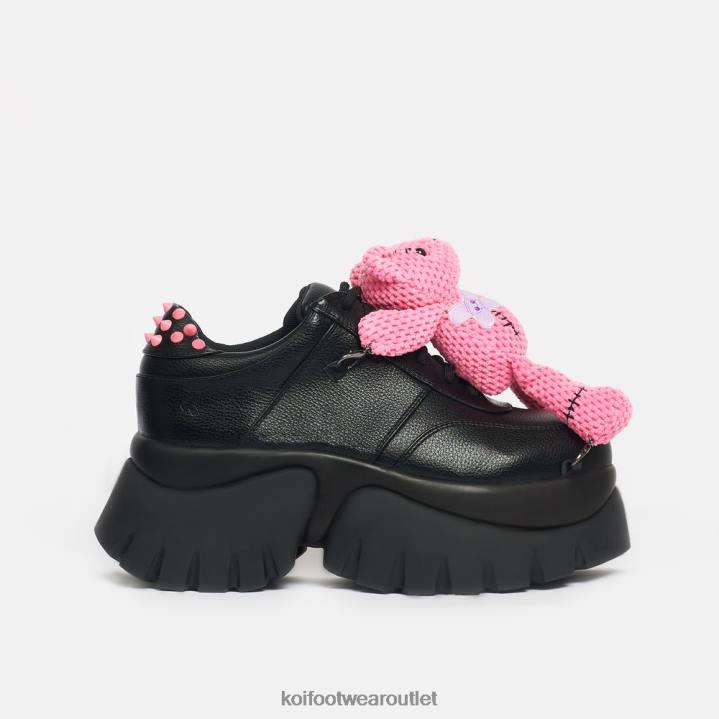 Women KOI footwear Black The Gloomybear Vilun Trainers TDVL119